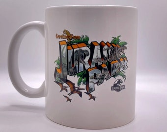 Greetings From Jurassic Park Mug