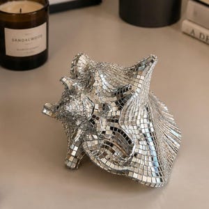 Disco Ball Shell, Mirrors, Home decor, Tiles, Silver