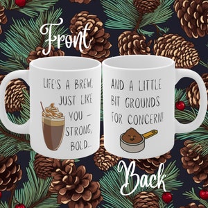 Funny Friend Mug, Coffee Lover Mug, Sarcastic Mug, Best Friend Gift, Gift for Coworker Beautiful Strong Bold Woman Mug Cute Gift For Her