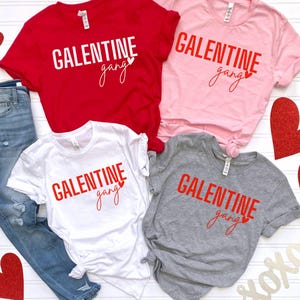 Galentines Day Gifts, Galentines Day Shirt, Galentine Gang Funny Valentines Day Tshirt, Valentine Gift for Best Friend Valentines Day Gifts