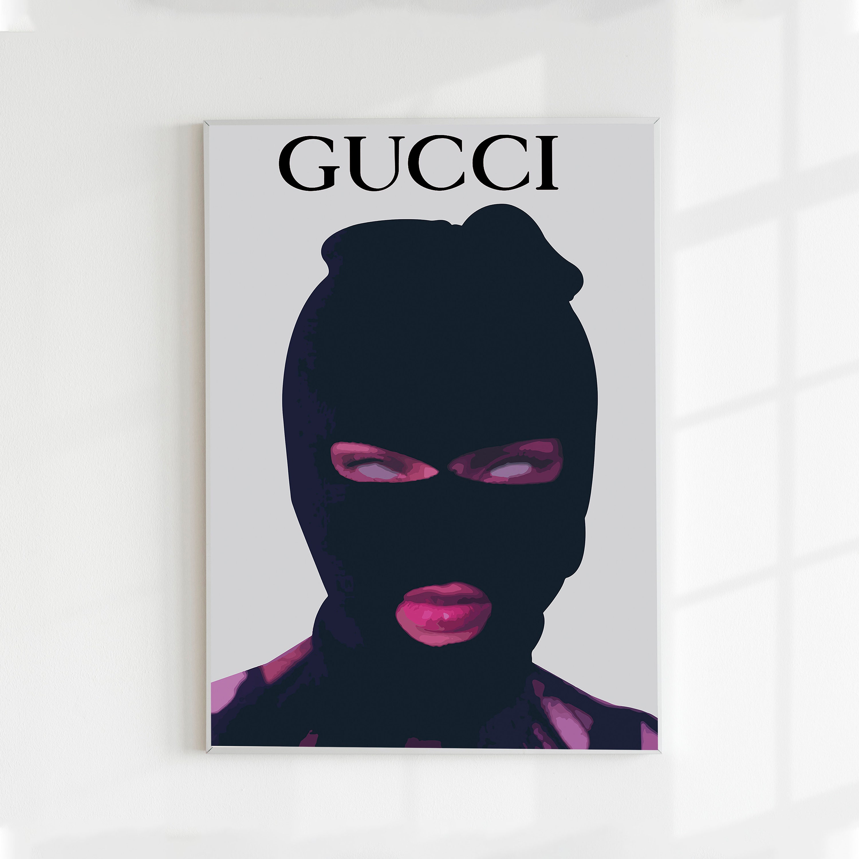 Set of 3 Designer Handbag Watercolour Prints Gucci Prada 