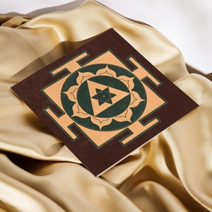 Ganesha Yantra Print • Boho Mandala Art for Yoga Studio (Instant Download)