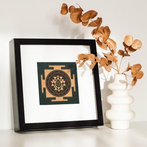 Sri Yantra Printable Illustration • Yoga Studio Meditation Wall Art (Digital Download)