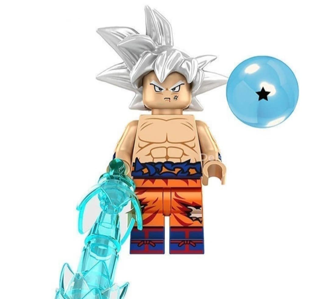 Custom Handmade Lego Goku Minifigure Building Block Toys Etsy