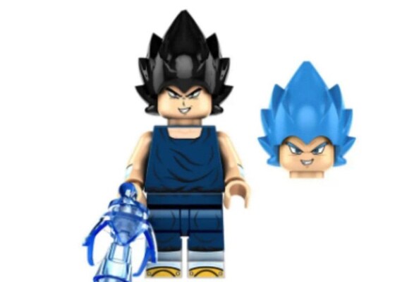 GOKU Custom Printed Lego Minifigure! Dragon Ball Z | bigkidbrix