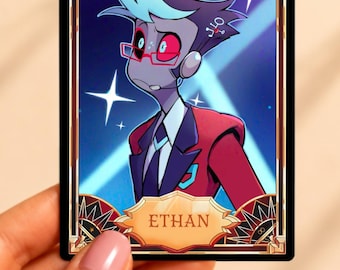 Pepermunt vox-assistent hazbin hotel - Card Fanmade