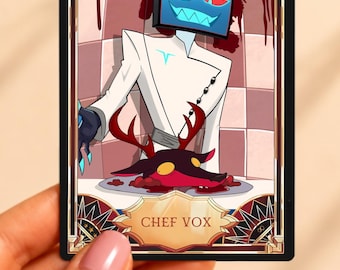Chef VOX hazbin hotel - Card Fanmade