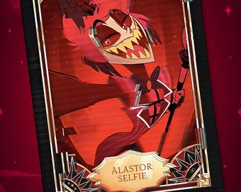 Hazbin Hotel Summer Alastor Fan Art Print Ll Alastor Summer Poster