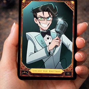 VOX Hazbin Hotel - Card Fanmade !! - Etsy