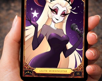 HAZBIN HOTEL　ハズビンホテル　カード　リリス Hazbin Hotel Fan Card 