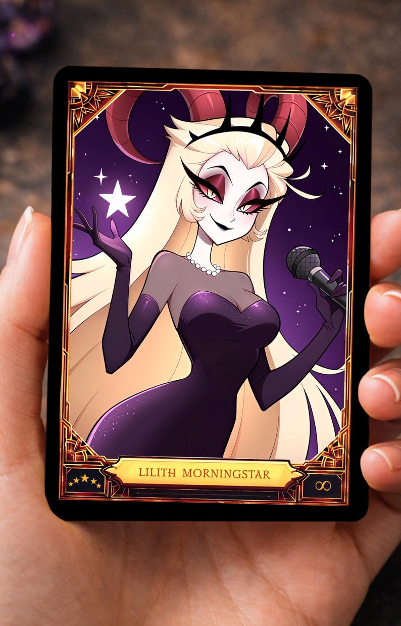 Lilith Hazbin Hotel - Card Fanmade !! - Etsy