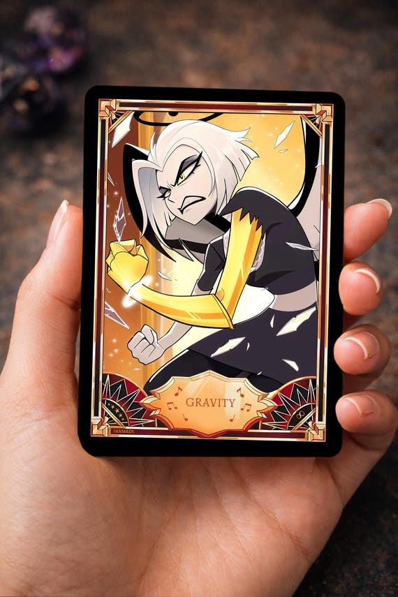 Lute Hazbin Hotel - Card Fanmade - Etsy UK