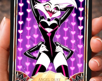 Hazbinhotel ANGELDUST 8×10in サイン入りプリント Hazbinhotel SERRA 8×10in サイン入りプリント 【公式通販】
