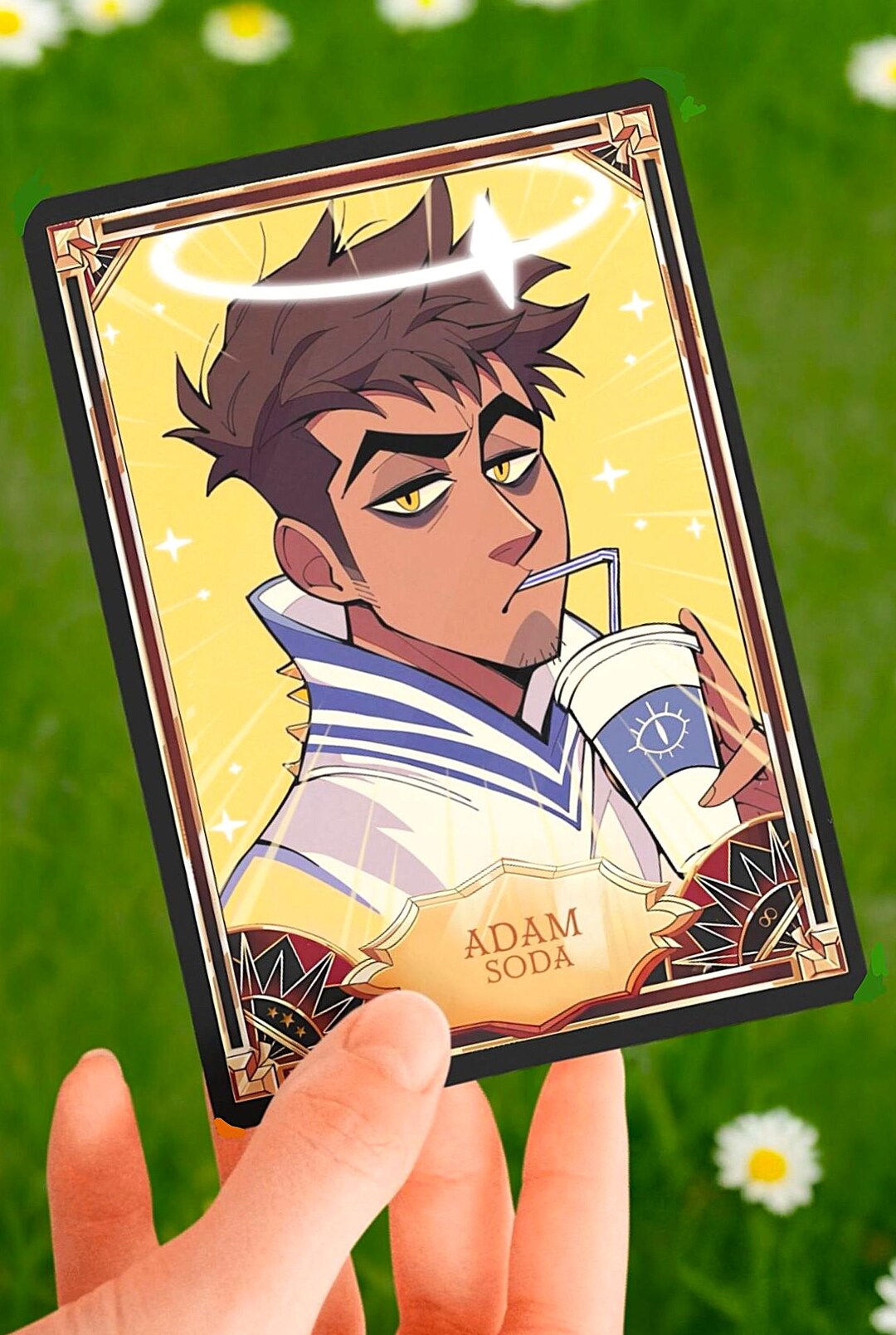 ADAM Hazbin Hotel - Card Fanmade - Etsy UK