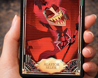 ALASTOR ピンク ハズビン ホテル - カード ファンメイド !! - Etsy 日本