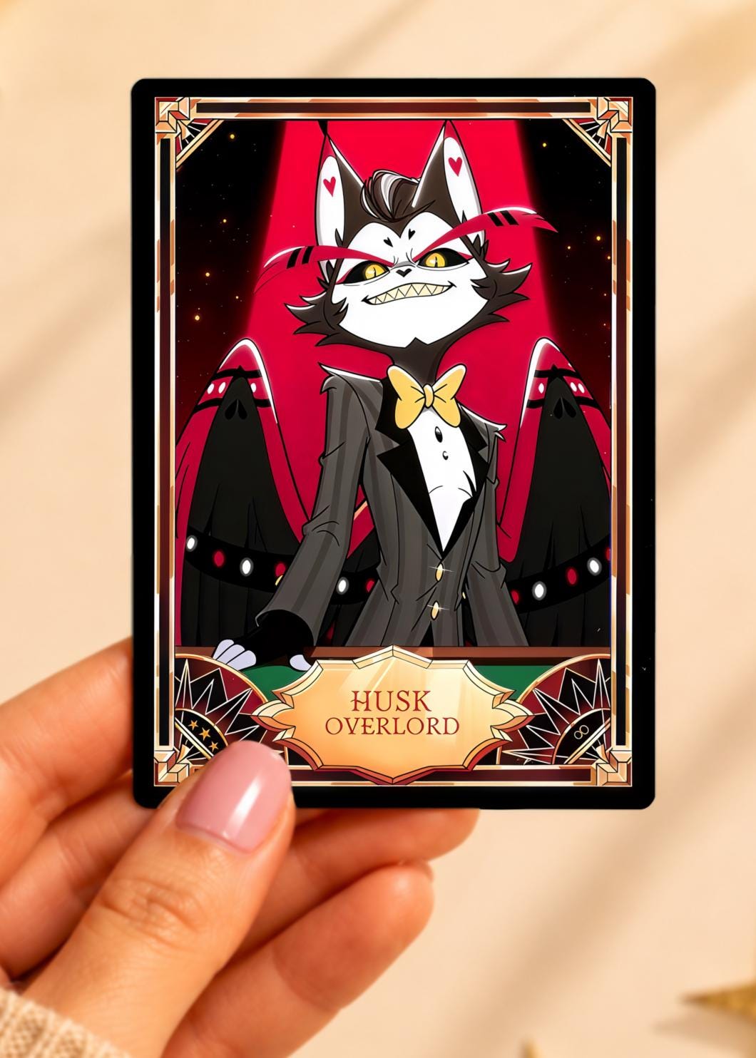 Hazbin hotel husk playing cards - Etsy 日本