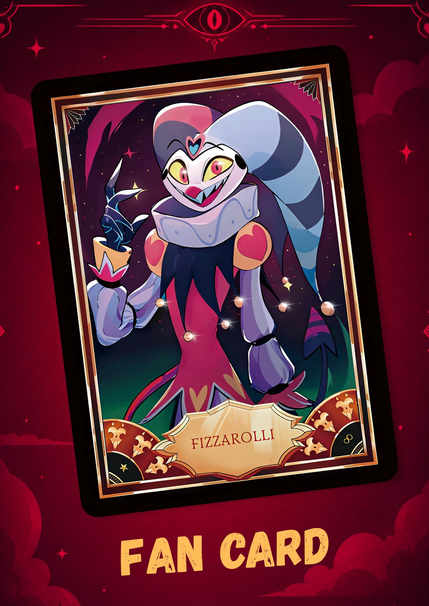 Fizzarolli Helluva Boss Card Fanmade - Etsy