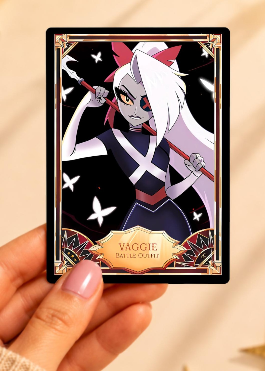 Vaggie Hazbin Hotel - Card Fanmade - Etsy