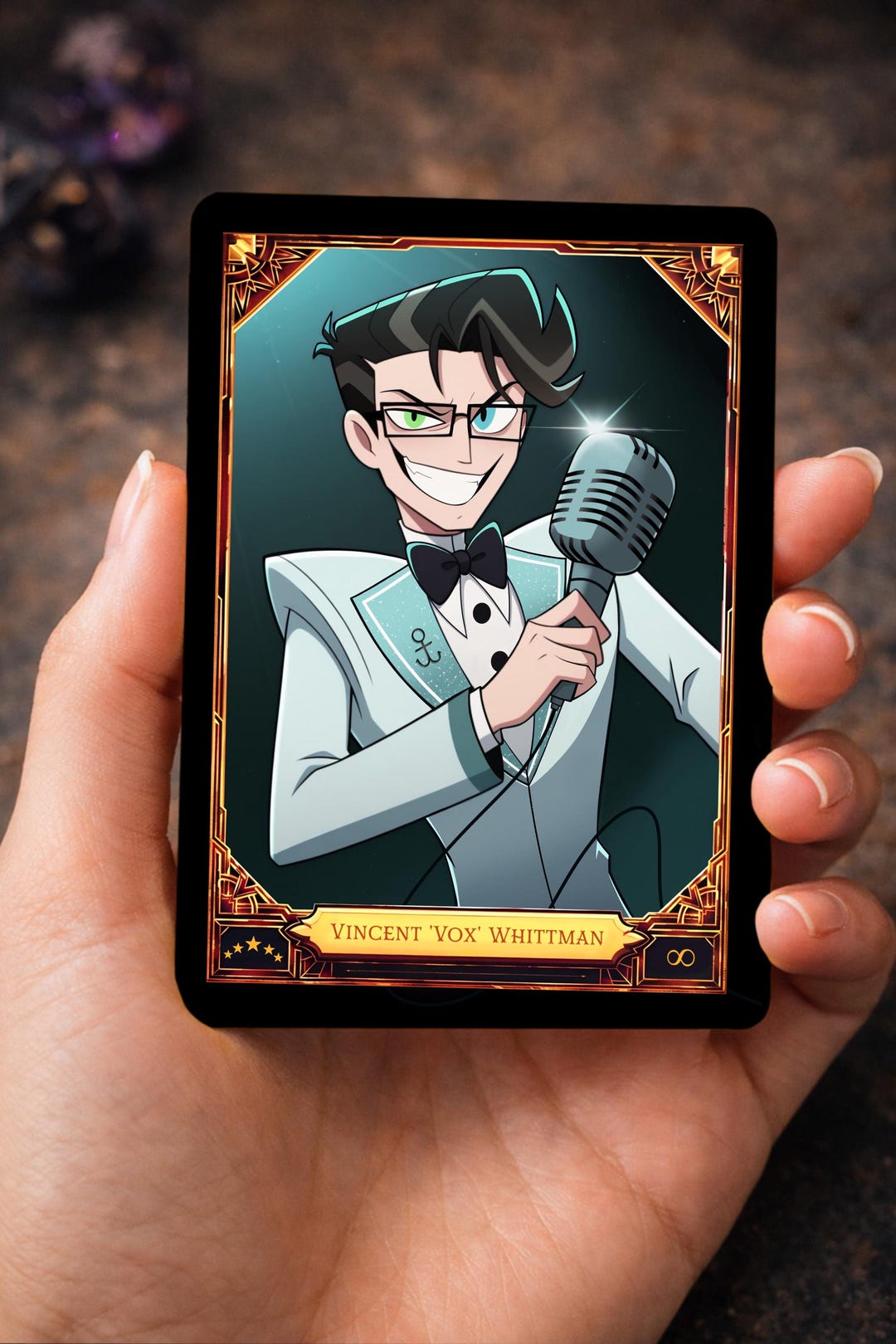 ① hazbin hotel カード human alastor Vox 58枚 New human Alastor trading card : r/Alastorcult