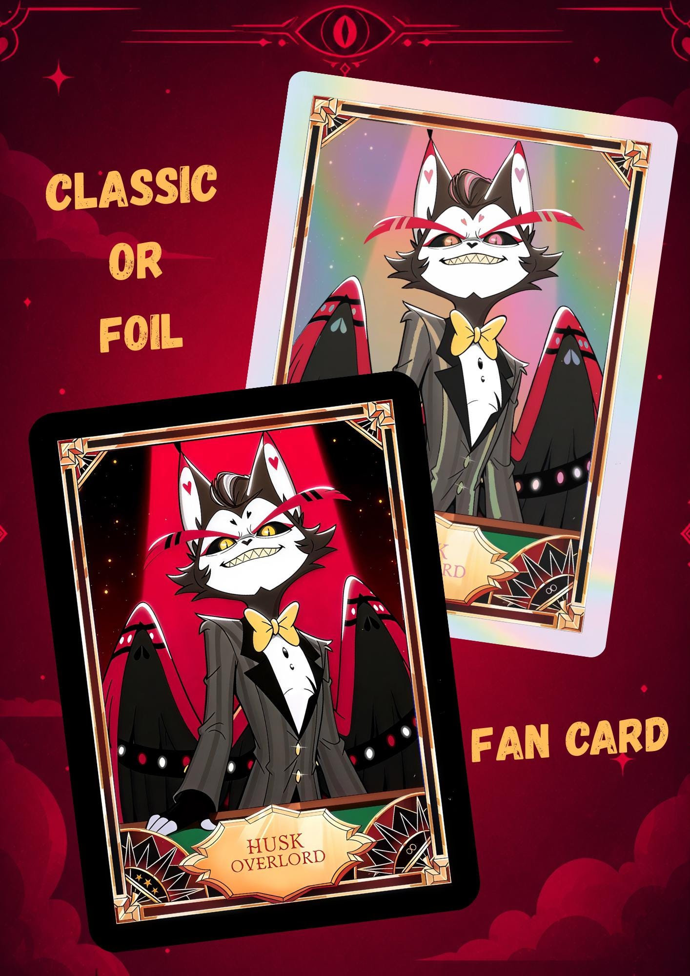 Hazbin hotel playing cards - Etsy 日本
