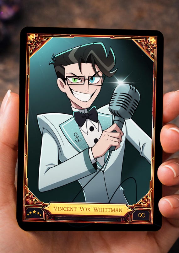 VOX Hazbin Hotel - Card Fanmade !! - Etsy
