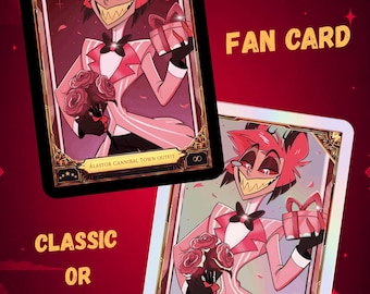 Lucifer Hazbin Hotel - Card Fanmade !! - Etsy