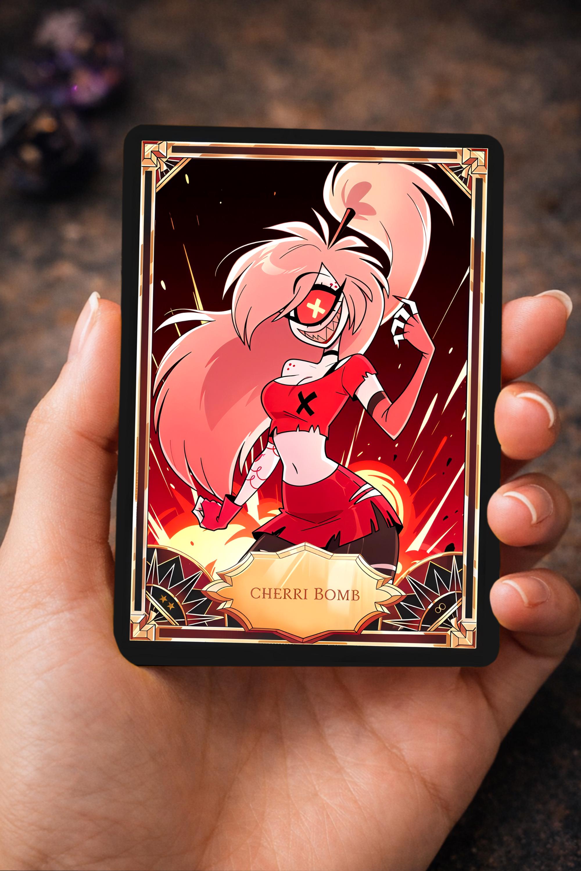 Cherri Bomb Hazbin Hotel - Card Fanmade - Etsy