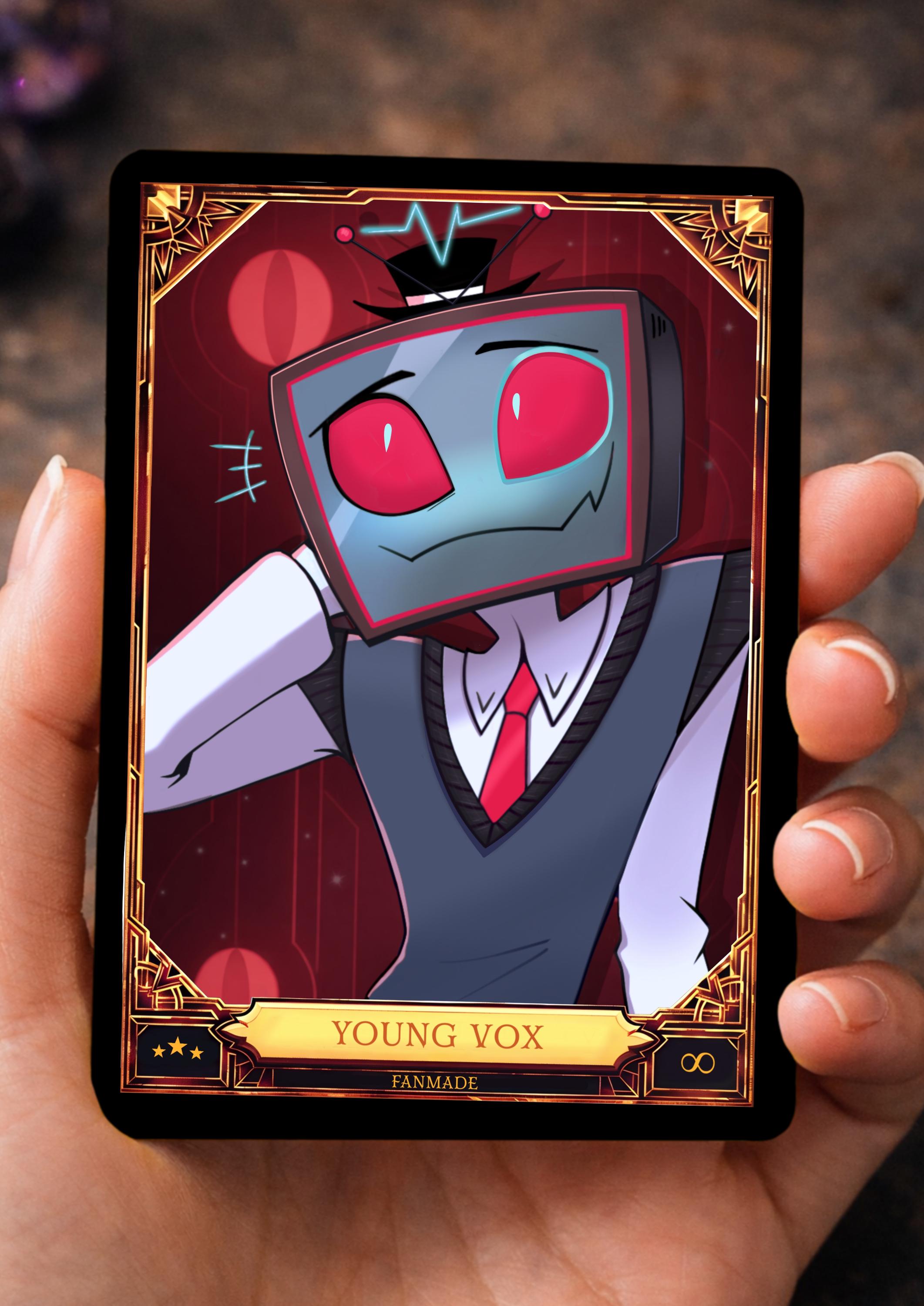 Young VOX Hazbin Hotel - Card Fanmade - Etsy