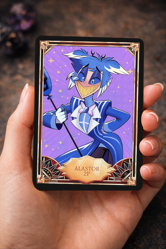 HAZBIN HOTEL トレーディングカード　アラスター　2nd ALASTOR 2P Hazbin Hotel - Card Fanmade PRE ORDER - Etsy Finland