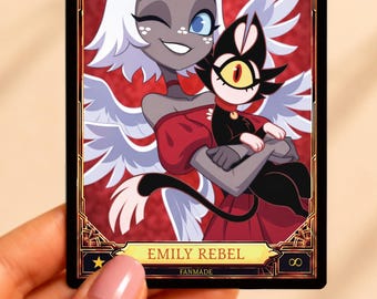 Out for Love Carmilla Carmine Rotating Acrylic Standee - Etsy