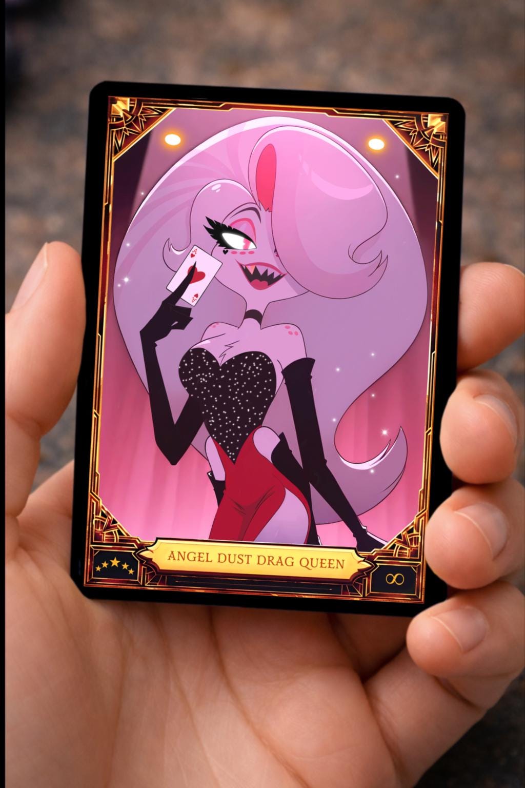 Angel Dust Drag Queen Hazbin Hotel -!! - Etsy
