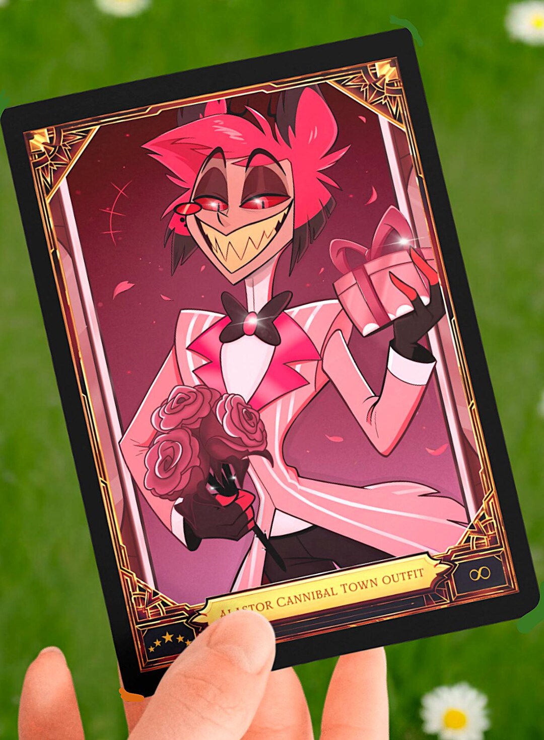 ALASTOR Hazbin Hotel - Card Fanmade !! PRE-ORDER !! - Etsy