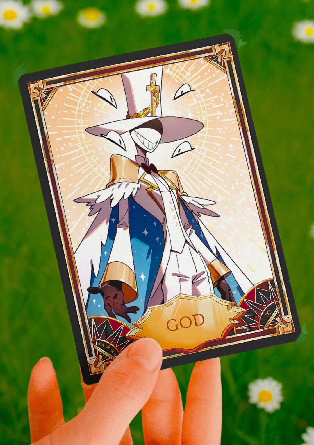 GOD Hazbin Hotel - Card Fanmade - Etsy UK
