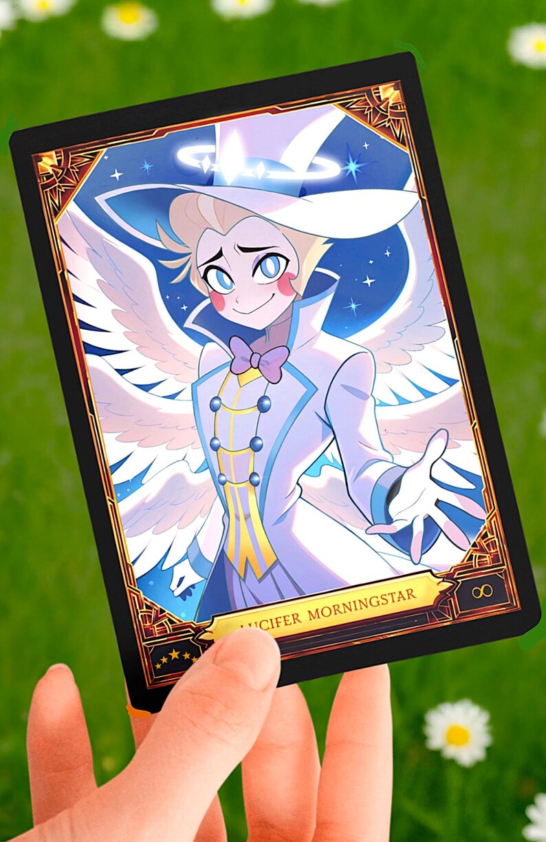 Lucifer Hazbin Hotel - Card Fanmade !! PRE-ORDER !! - Etsy Australia