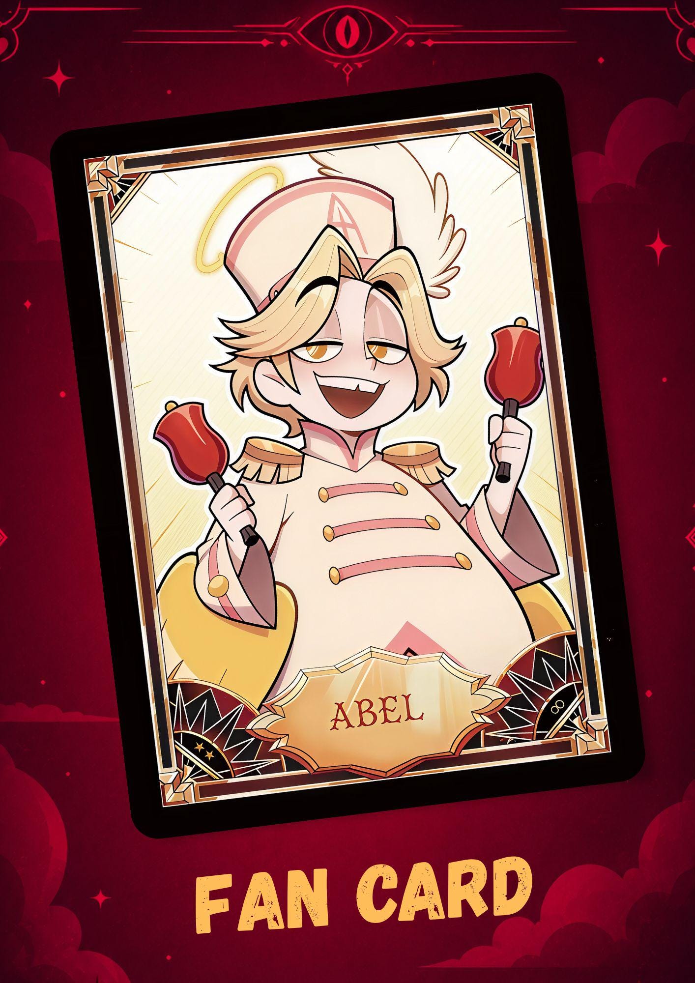 Abel Hazbin Hotel Trading Card - Etsy