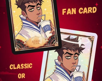 ADAM hazbin hotel - Card Fanmade