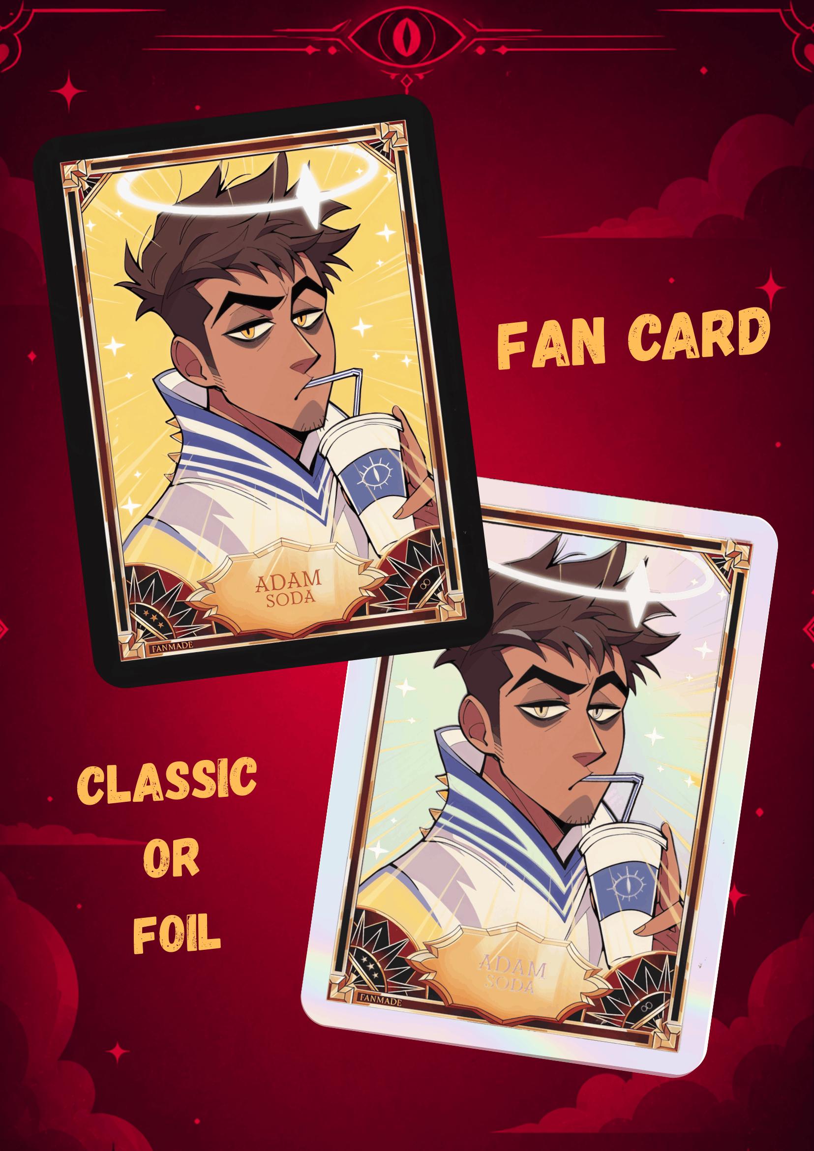 ADAM Hazbin Hotel - Card Fanmade - Etsy UK