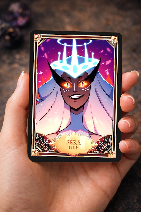 Sera Hazbin Hotel - Card Fanmade - Etsy