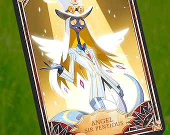 Sir Pentious Hazbin Hotel - Card Fanmade - Etsy