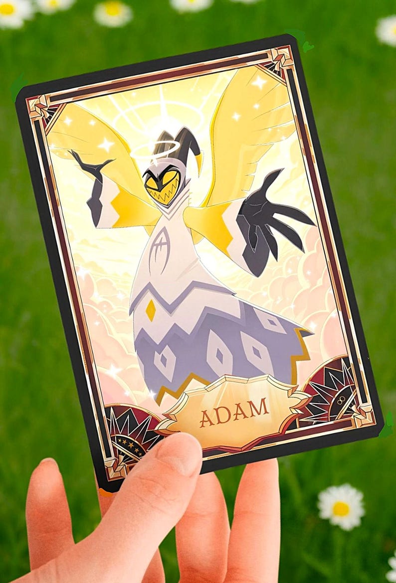ADAM Hazbin Hotel - Card Fanmade - Etsy UK