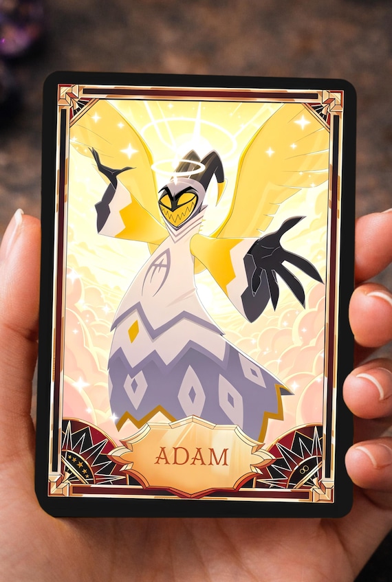 ADAM Hazbin Hotel - Card Fanmade - Etsy
