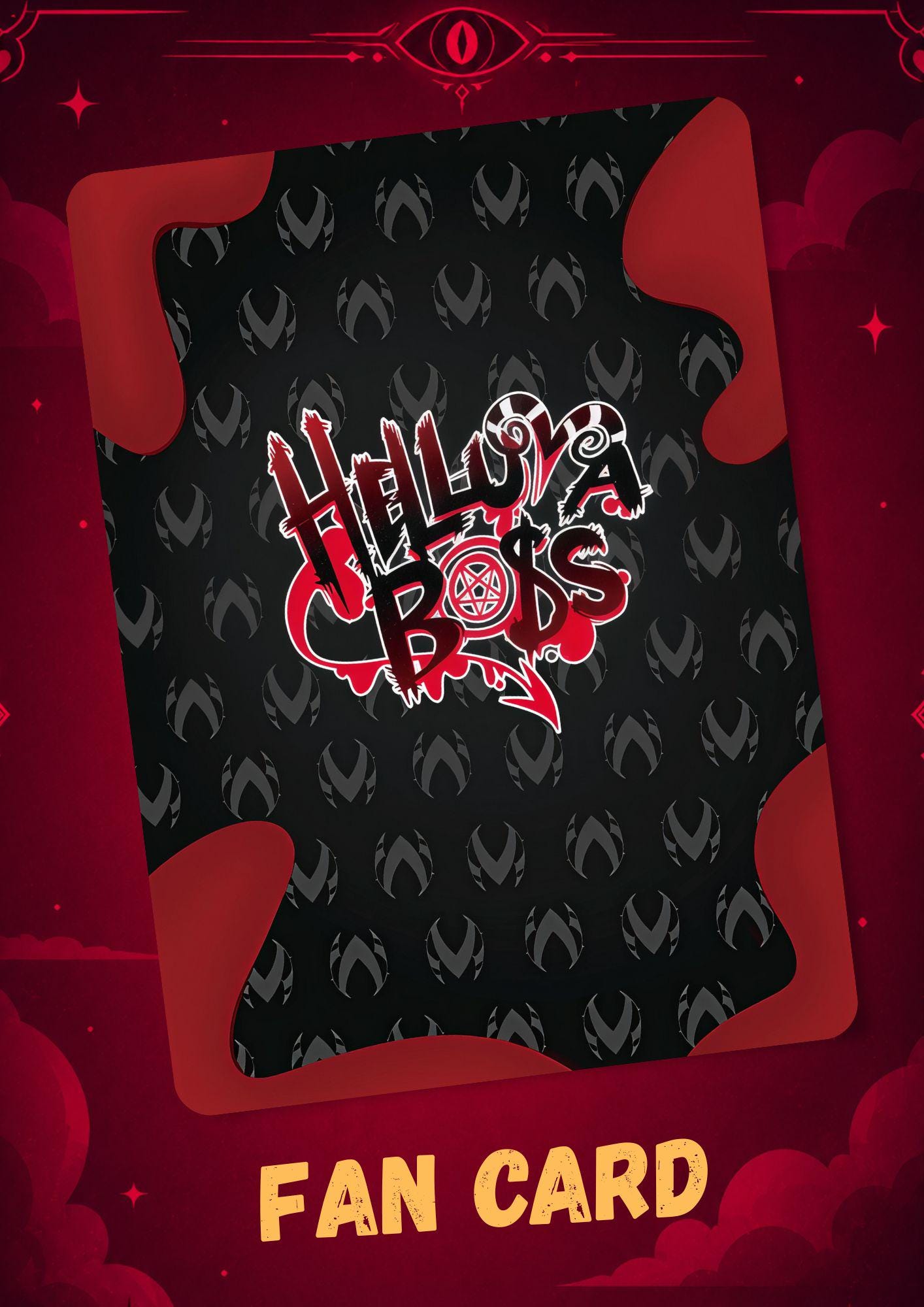 Stolas Blitzo Helluva Boss Card Fanmade - Etsy