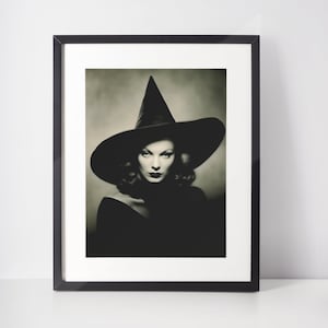 Vintage Witch Print Occult Wall Art Witch Wall Art Witchy Wall Decor Witchy Art Witchy Home Decor Wiccan Gift For Her Halloween Decor 40sw