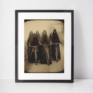 creepy vintage print occult wall art strange wall art weird wall decor weird art weird home decor occult gallery wall halloween  gift h10