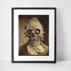 Surreal Disturbing Wall Art, Strange Art Print, Dark Academia Aesthetic,   , Macabre Surrealism Decor, Weirdcore, Halloween Print