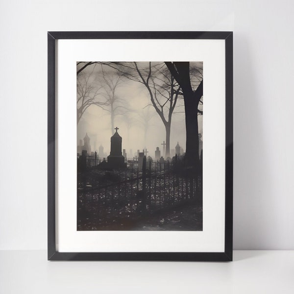 Vintage Creepy Photograph, Antique Halloween Decor, Witch Vintage Photo, Spooky   Vintage Photography, Scary Halloween Gift