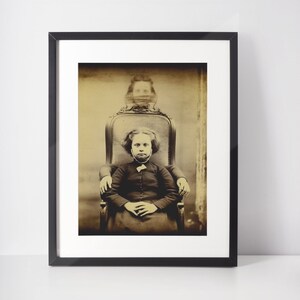 Creepy Vintage Print Occult Wall Art Strange Wall Art Weird Wall Decor Weird Art Weird  Home Decor Occult Gallery Wall Witchy Gift H130