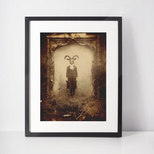 Creepy Victorian Photos Strange Wall Art Weird Wall Art Macabre Wall Decor Macabre Art Macabre Home Decor