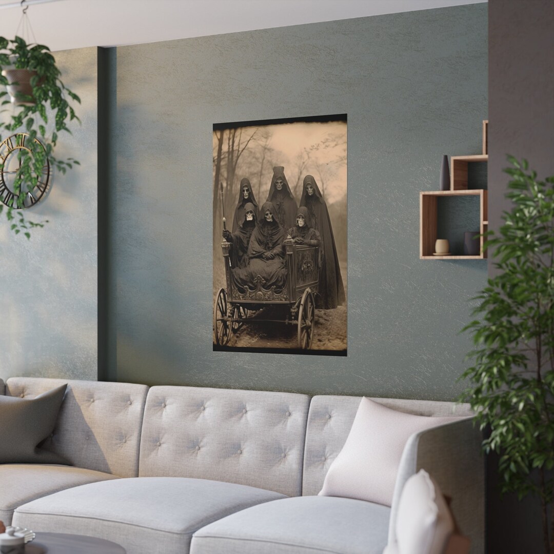 Creepy Victorian Photos Strange Wall Art Weird Wall Art Etsy