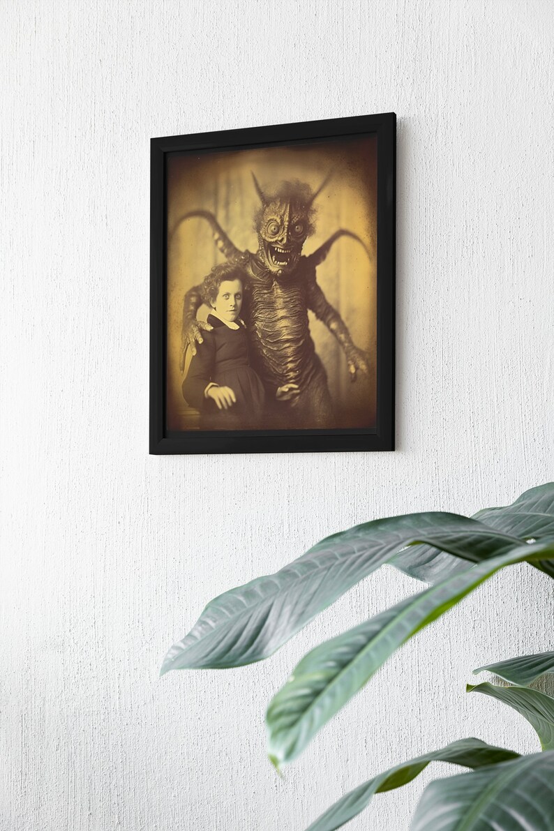 Creepy Victorian Photos Strange Wall Art Weird Wall Art Etsy